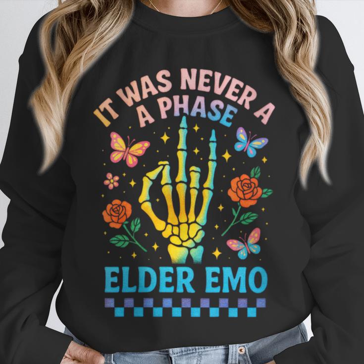 It Was Never A Phase Elder Emo Nostalgia Unisex Sweatshirt It Was Never A Phase Elder Emo Nostalgia Unisex Sweatshirt