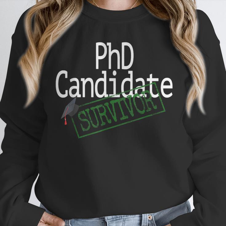 PhD Candidate Survivor Medical Doctors Graduation Doctor Unisex Sweatshirt