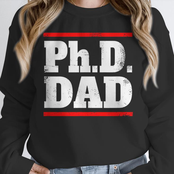 PHD DAD Shirt Doctorate Graduation Fathers Day Unisex Sweatshirt
