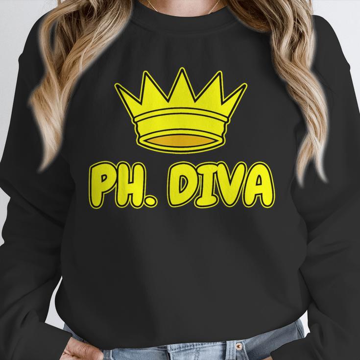 PhD Graduation Ph Diva t Shirt Phdiva Phd t Unisex Sweatshirt