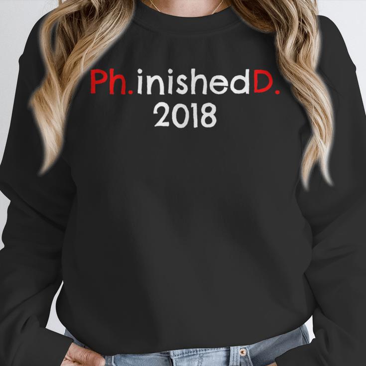 PhD Graduation PhinisheD Finished 2018 Tshirt Unisex Sweatshirt