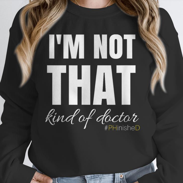 PhD Phinished 2018 PhD Graduation Tshirt Unisex Sweatshirt