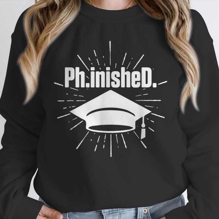 PhinisheD PhD Graduation Doctor Of Philosophy Unisex Sweatshirt