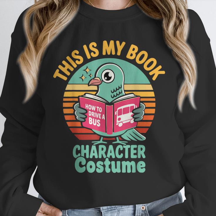 Pigeon Book Character Costume For Reading Day Unisex Sweatshirt