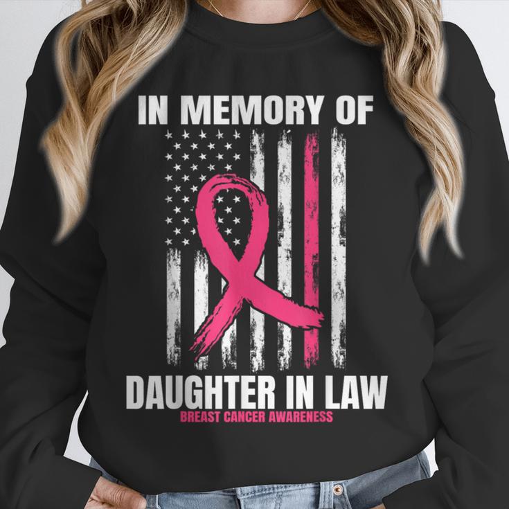 Pink In Memory Of Daughter In Law Breast Cancer Flag Shirts Unisex Sweatshirt Pink In Memory Of Daughter In Law Breast Cancer Flag Shirts Unisex Sweatshirt