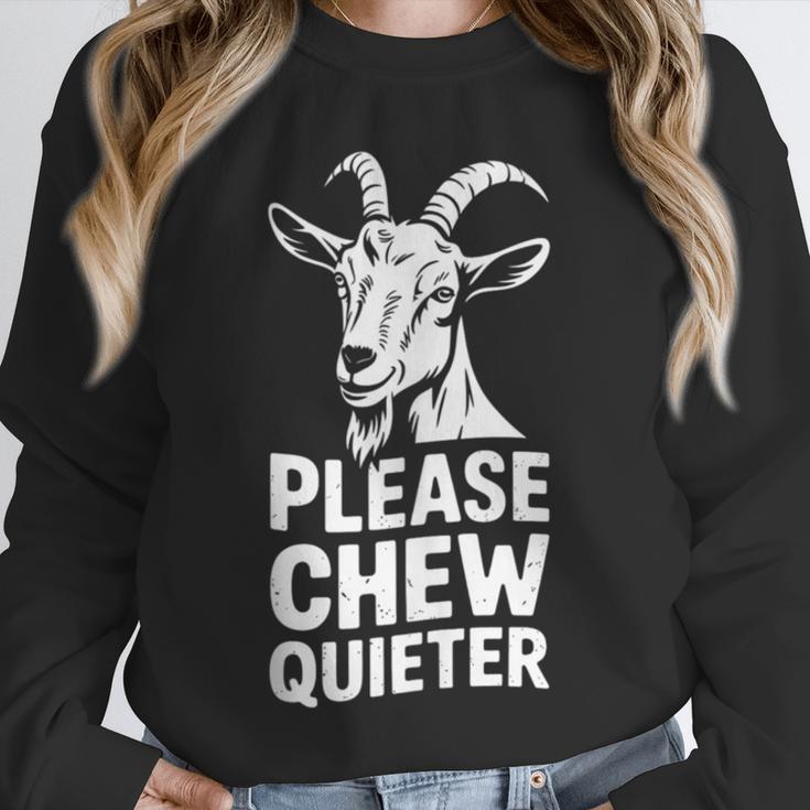 Please Chew Quieter Introvert Quietness Silence Lover Unisex Sweatshirt Please Chew Quieter Introvert Quietness Silence Lover Unisex Sweatshirt