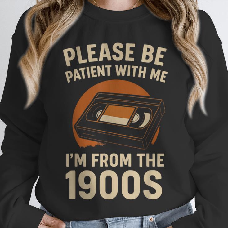 Please Be Patient I'm From The 1900s – Vintage Tape Unisex Sweatshirt