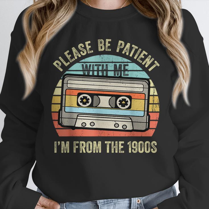 Please Be Patient With Me I'm From The 1900s Cassette Tape Unisex Sweatshirt Please Be Patient With Me I'm From The 1900s Cassette Tape Unisex Sweatshirt