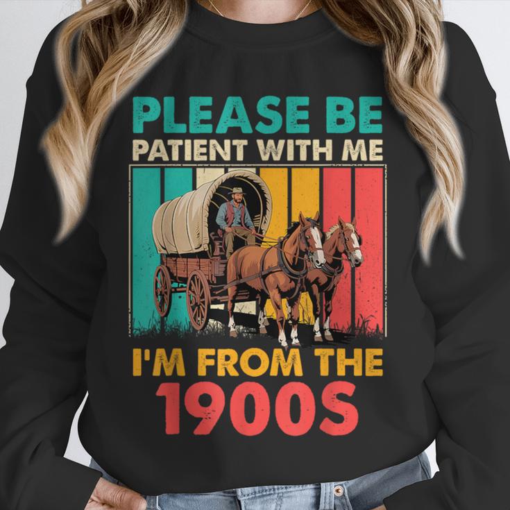 Please Be Patient I'm From The 1900s Dad Fathers Day Unisex Sweatshirt Please Be Patient I'm From The 1900s Dad Fathers Day Unisex Sweatshirt