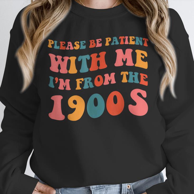 Please Be Patient With Me I'm From The 1900s Trendy Boho Unisex Sweatshirt Please Be Patient With Me I'm From The 1900s Trendy Boho Unisex Sweatshirt