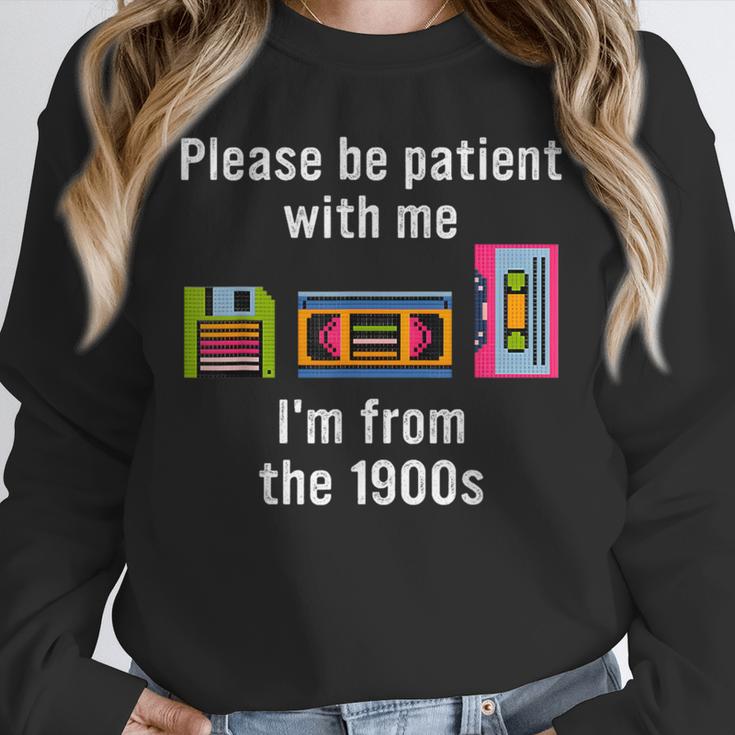 Please Be Patient With Me I'm From The 1900s Video Tape Unisex Sweatshirt Please Be Patient With Me I'm From The 1900s Video Tape Unisex Sweatshirt