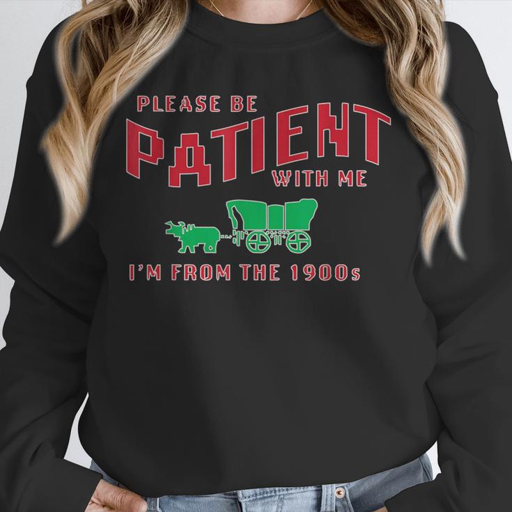 Please Be Patient I'm From The 1900s Vintage Gen X Unisex Sweatshirt