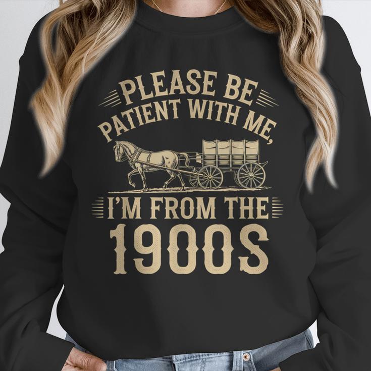 Please Be Patient With Me I'm From The 1900s Vintage Horse Unisex Sweatshirt Please Be Patient With Me I'm From The 1900s Vintage Horse Unisex Sweatshirt