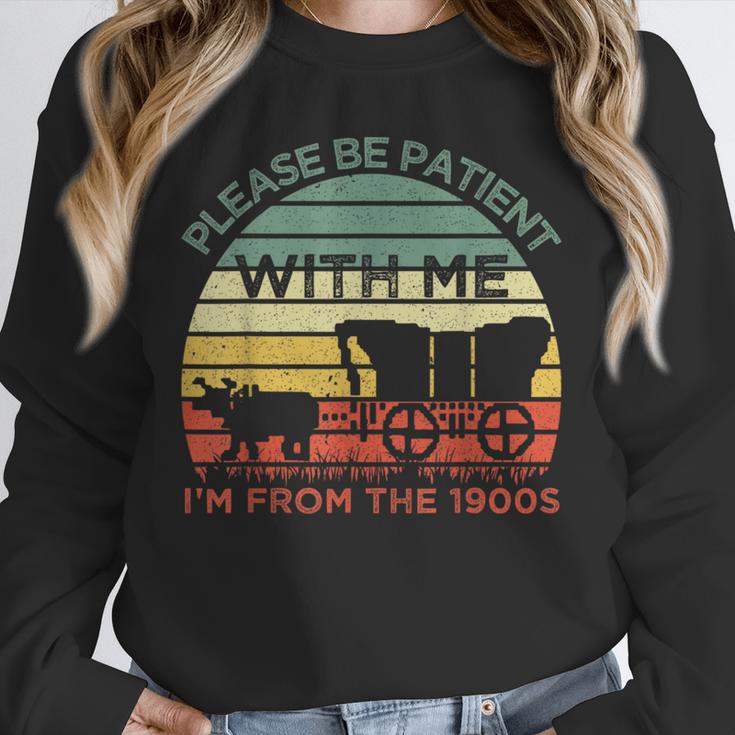 Please Be Patient With Me I'm From The 1900s Vintage Sunset Unisex Sweatshirt