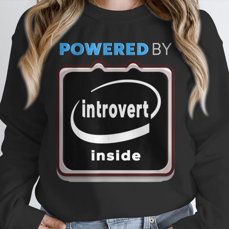 Powered By Introvert Inside Embrace Your Quiet Strength Unisex Sweatshirt Powered By Introvert Inside Embrace Your Quiet Strength Unisex Sweatshirt