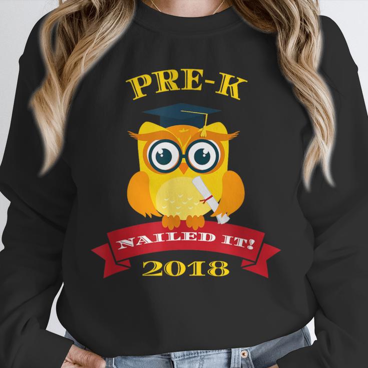 Pre-K Graduation 2018 Cute Owl Unisex Sweatshirt