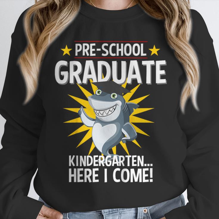 Pre K Graduation Shirts Shark Grad Toddler Unisex Sweatshirt