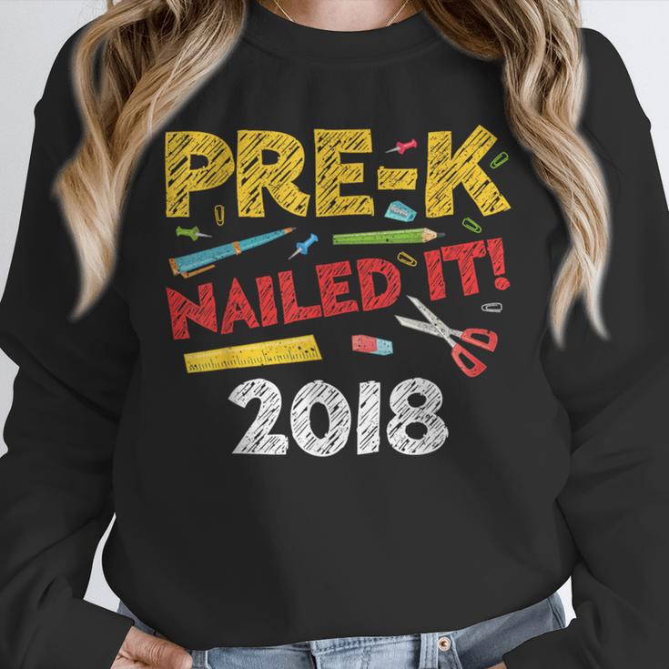 Pre-K Nailed It Class Of 2018 Graduation Unisex Sweatshirt