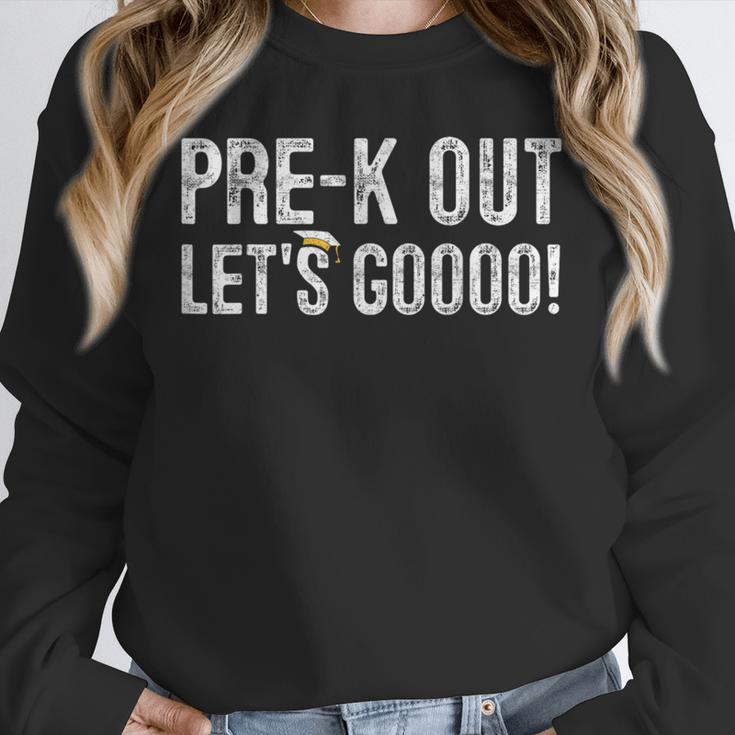 Pre-K Out Preschool Graduation 2025 Teacher Last Day Unisex Sweatshirt