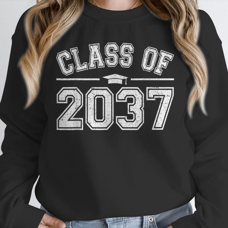 Preschool Class Of 2037 Grow With Me Graduation 2037 Vintage Unisex Sweatshirt