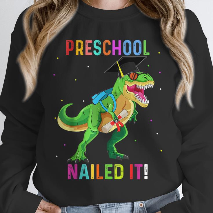 Preschool Graduation Class Of 2022 Graduate Dinosaur Kids Unisex Sweatshirt