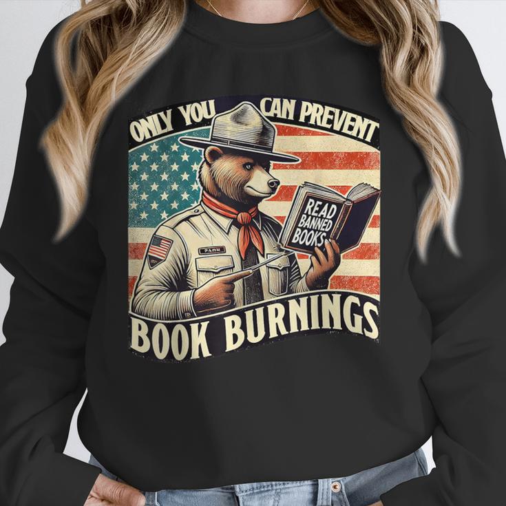 Only You Can Prevent Book Burnings Books Unisex Sweatshirt