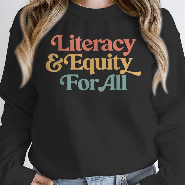 Protect Libraries Banned Books Literacy And Equity For All Unisex Sweatshirt