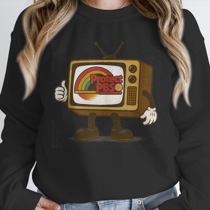 Protect PBS 80s Nostalgia Television Shirt Unisex Sweatshirt