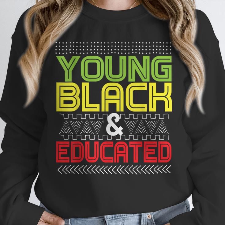Proud African American Educated Graduation Unisex Sweatshirt