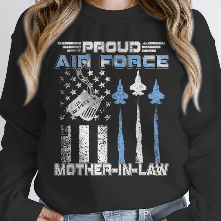 Proud Air Force Mother-In-Law US Air Force Graduation Unisex Sweatshirt
