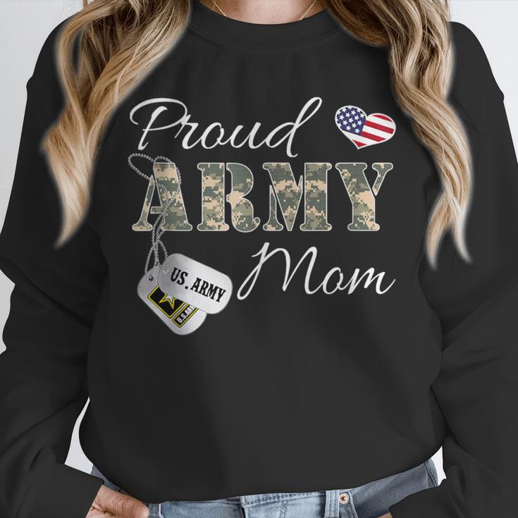 Proud Army Mom Army Graduation Military Mom T-Shirt Unisex Sweatshirt