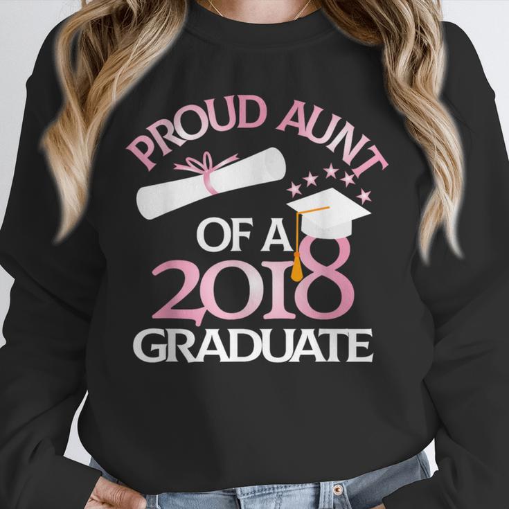 Proud Aunt Of a 2018 Graduate Auntie Graduation Unisex Sweatshirt