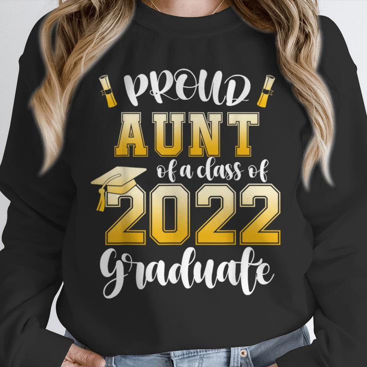 Proud Aunt Of a Class Of 2022 Graduate Graduation 2022 Women Unisex Sweatshirt