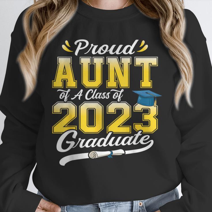 Proud Aunt Of a Class Of 2023 Graduate Senior Graduation Unisex Sweatshirt