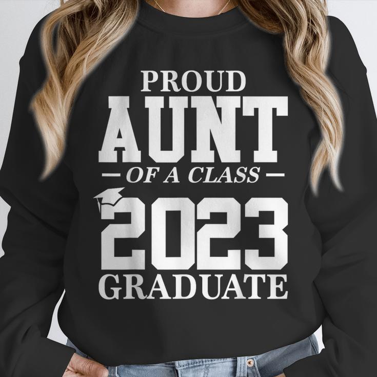 Proud Aunt Graduation Senior 23 Grad Class Of 2023 Unisex Sweatshirt