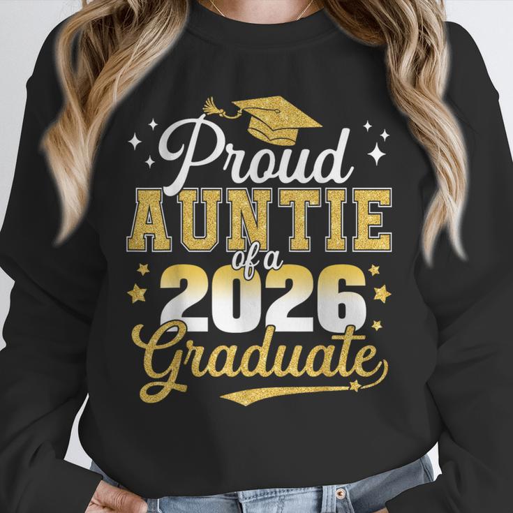 Proud Auntie Of a Class Of 2026 Graduate Senior Graduation Unisex Sweatshirt