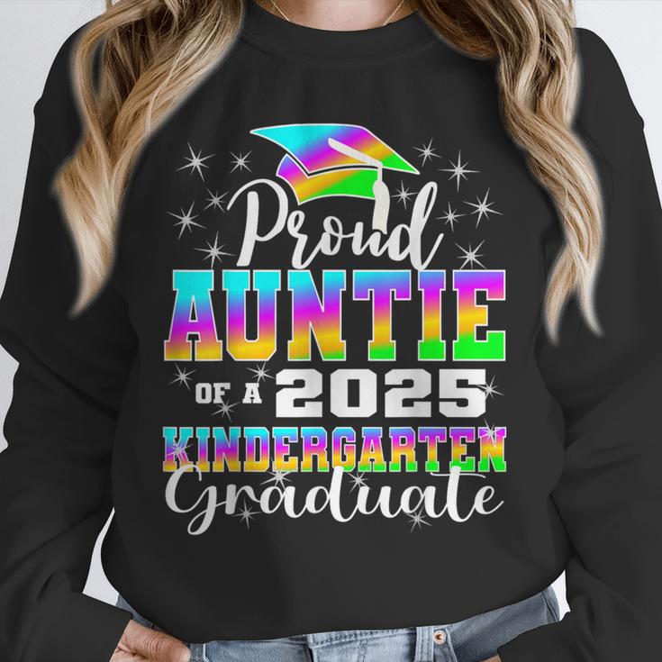 Proud Auntie Of Kindergarten Graduate 2025 Graduation Auntie Unisex Sweatshirt