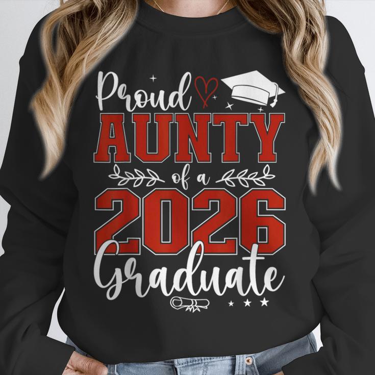 Proud Aunty Of a Class Of 2026 Graduate Senior Graduation Unisex Sweatshirt