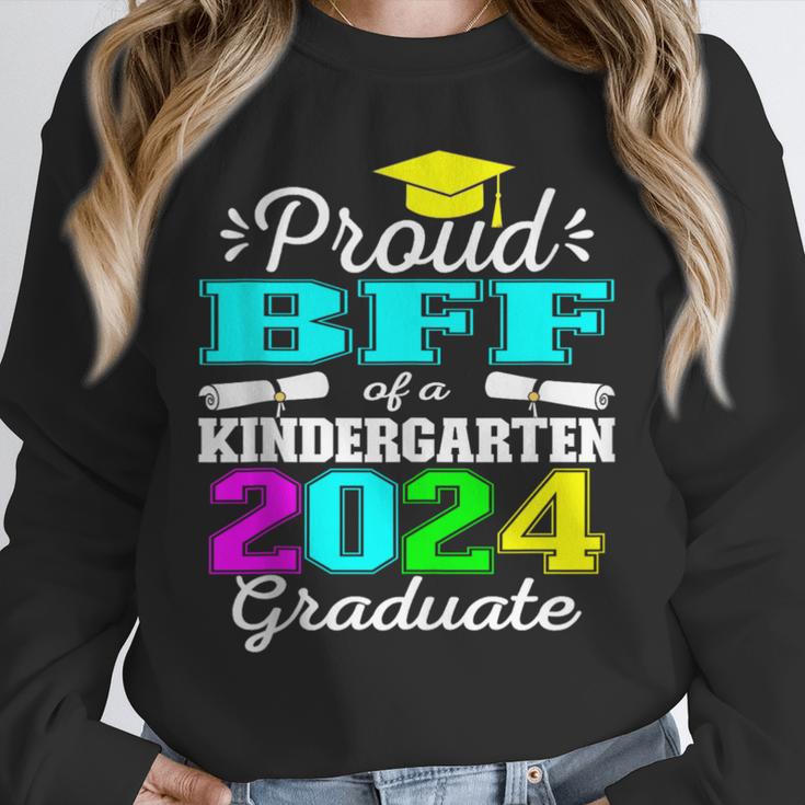 Proud Bff Of Kindergarten Graduate 2024 Graduation Bff Unisex Sweatshirt