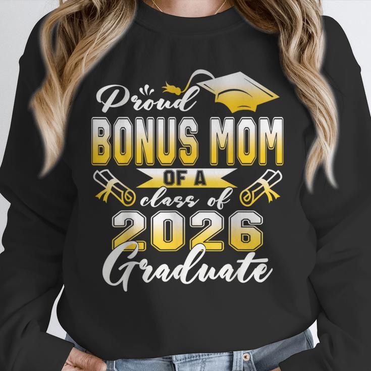 Proud Bonus Mom Of a Class Of 2026 Graduate Graduation 2026 Unisex Sweatshirt
