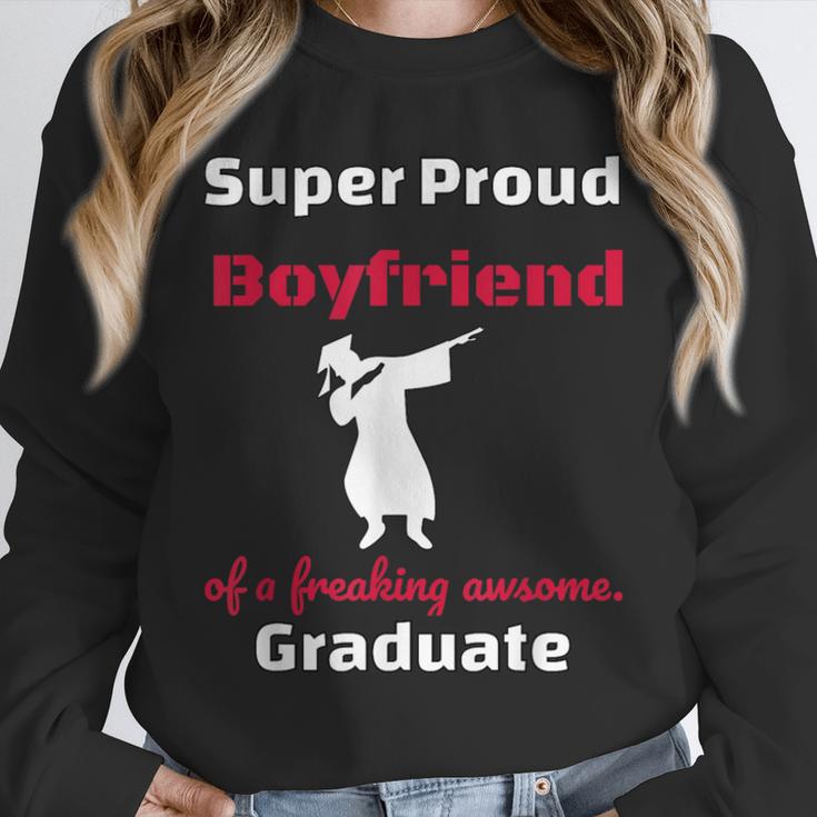 Proud Boyfriend Of 2018 Graduate Dabbing Graduation Unisex Sweatshirt