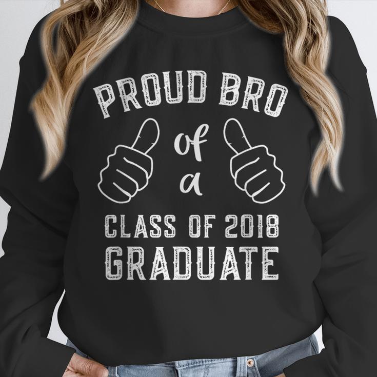 Proud Bro Brother Class Of 2018 Graduate Graduation Shirt Unisex Sweatshirt