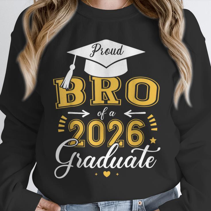 Proud Bro Of a Class Of 2026 Graduate For Graduation Unisex Sweatshirt
