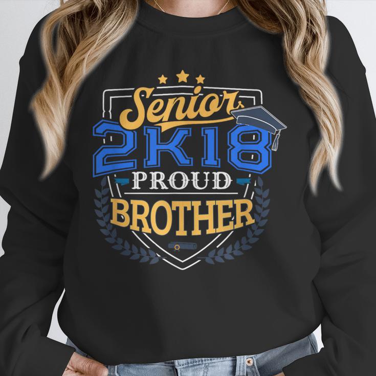 Proud Brother Of A 2018 Senior Shirt Graduation Grad 2K18 Unisex Sweatshirt