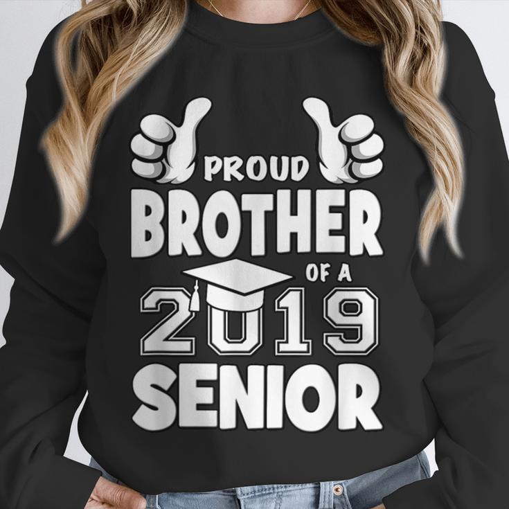 Proud Brother Of A 2019 Senior School Graduation Shirt Unisex Sweatshirt