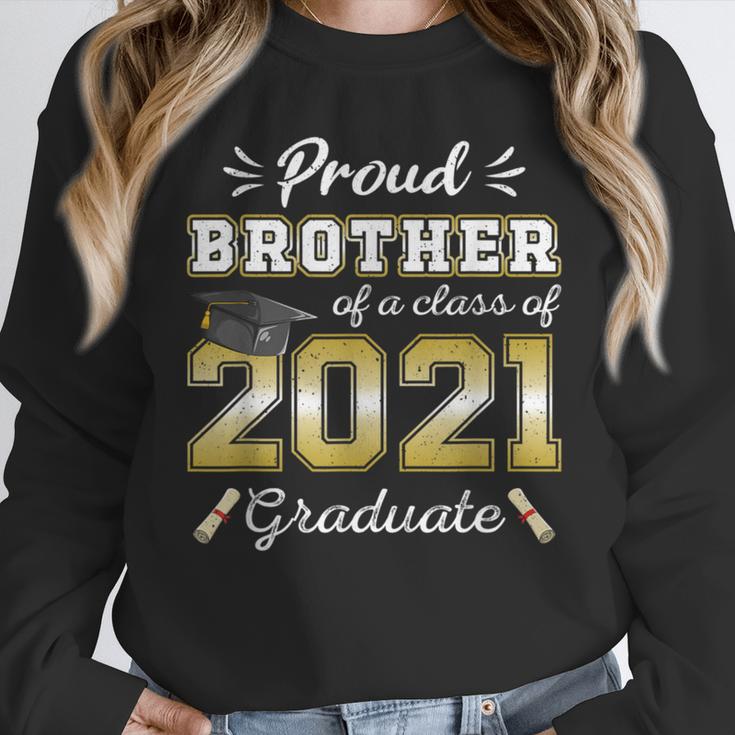 Proud Brother Class Of 2021 Graduate Senior 21 Graduation Unisex Sweatshirt