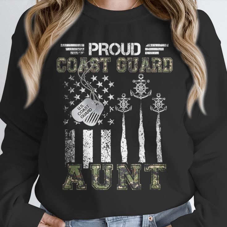 Proud Coast Guard Aunt US Coast Guard Graduation Aunt Unisex Sweatshirt