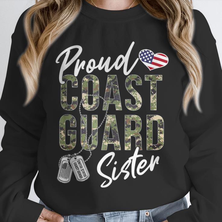 Proud Coast Guard Sister US Coast Guard Graduation Sister Unisex Sweatshirt