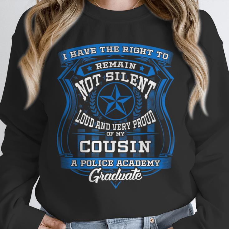 Proud Of Cousin Police Academy Graduation Shirt Unisex Sweatshirt
