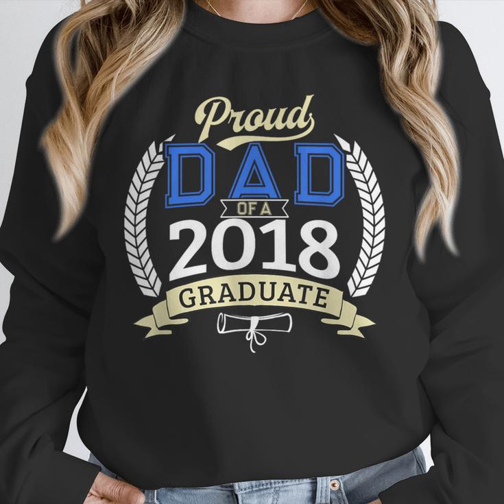 Proud Dad Of A 2018 Graduate Shirt Graduation Grad Unisex Sweatshirt